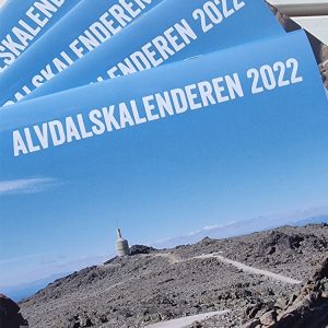 Forside av Alvdalskalenderen 2022